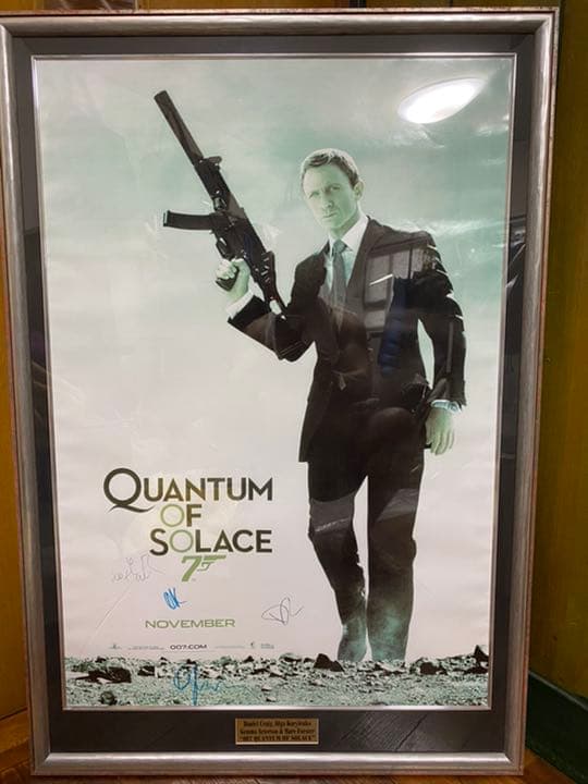 007慰めの報酬　ダニエルクレイグ