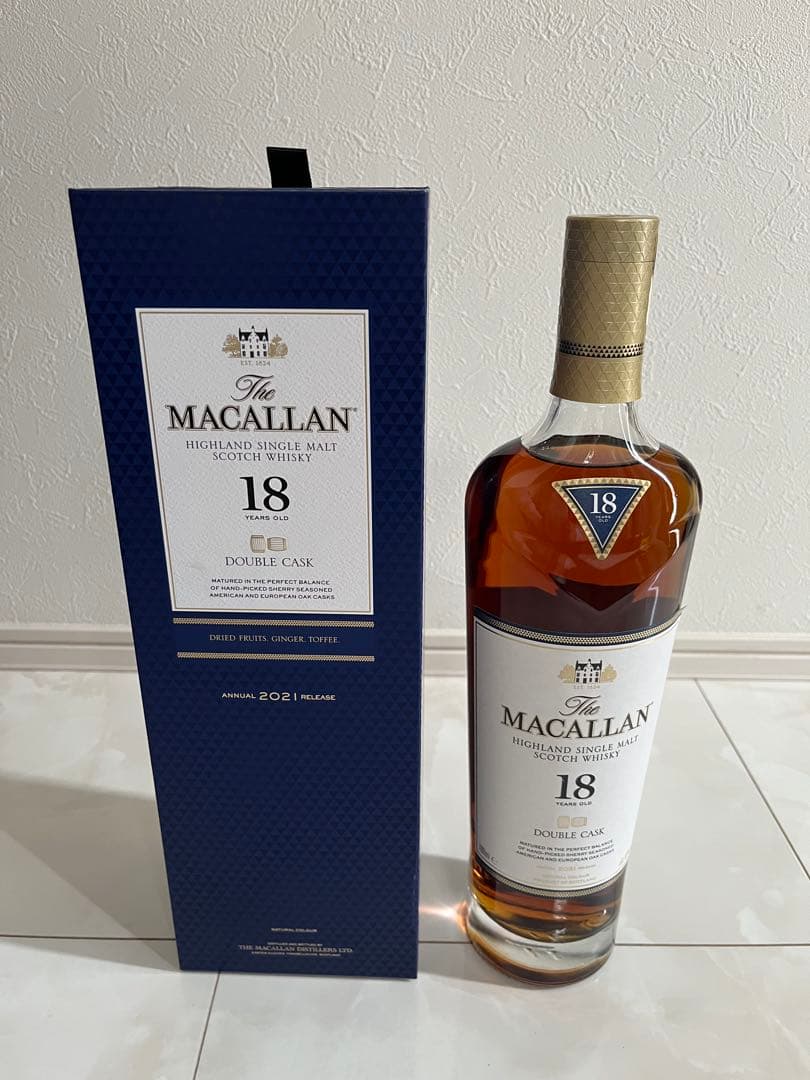ザ・マッカラン18年 ダブルカスク 700ml