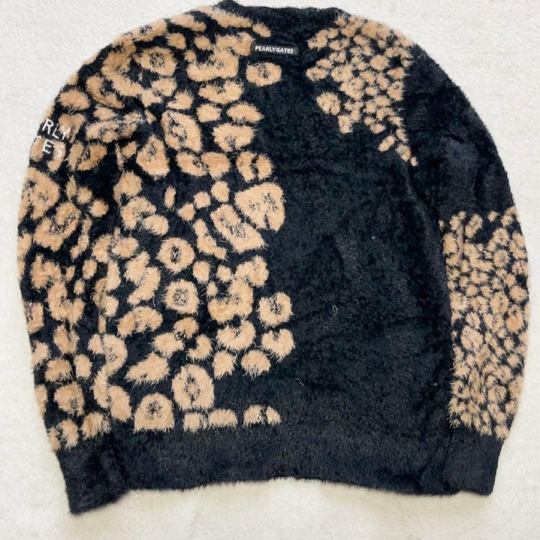 近年　パーリーゲイツ 　セットアップ　スカート　アニマル　ひょう　レオパード