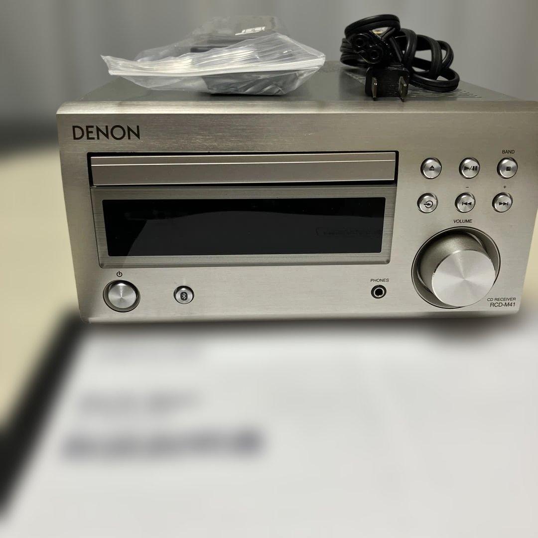DENON CD RECEIVER RCD-M41 整備動作品 2022年製