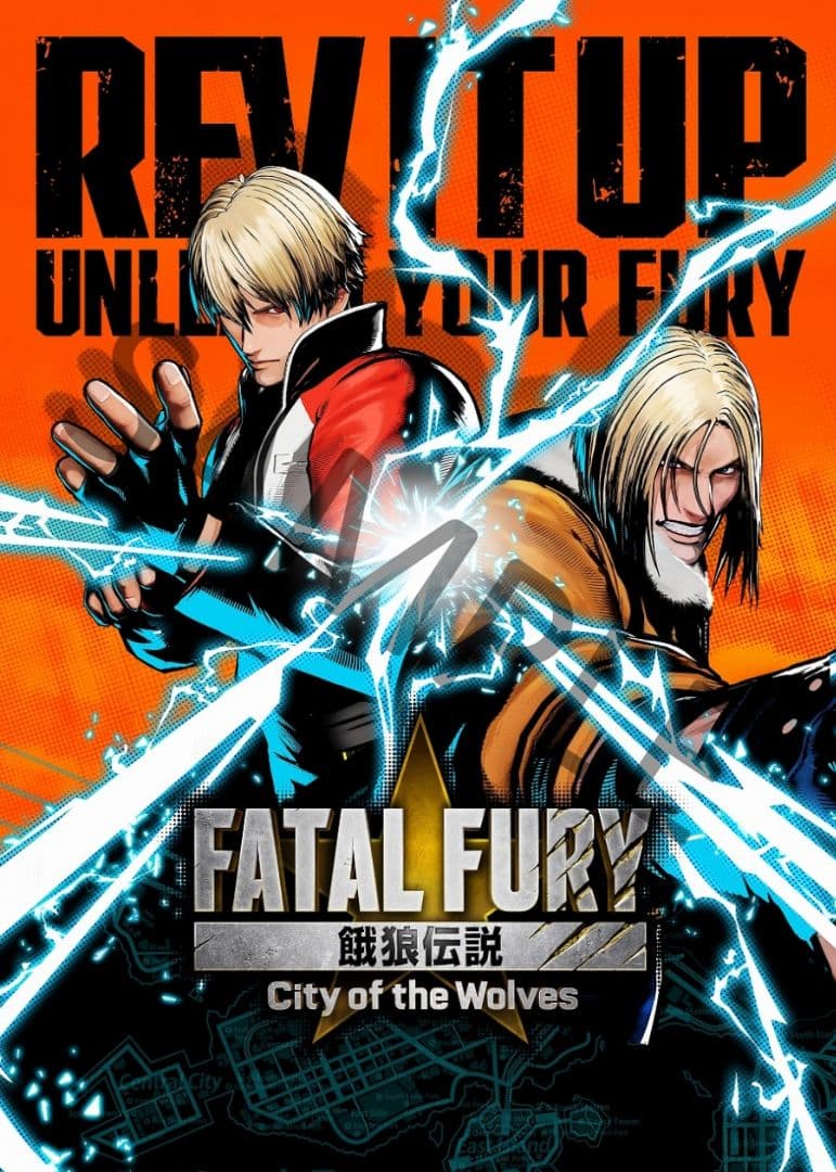 餓狼伝説 City of Wolves 特典 B2 布ポスター