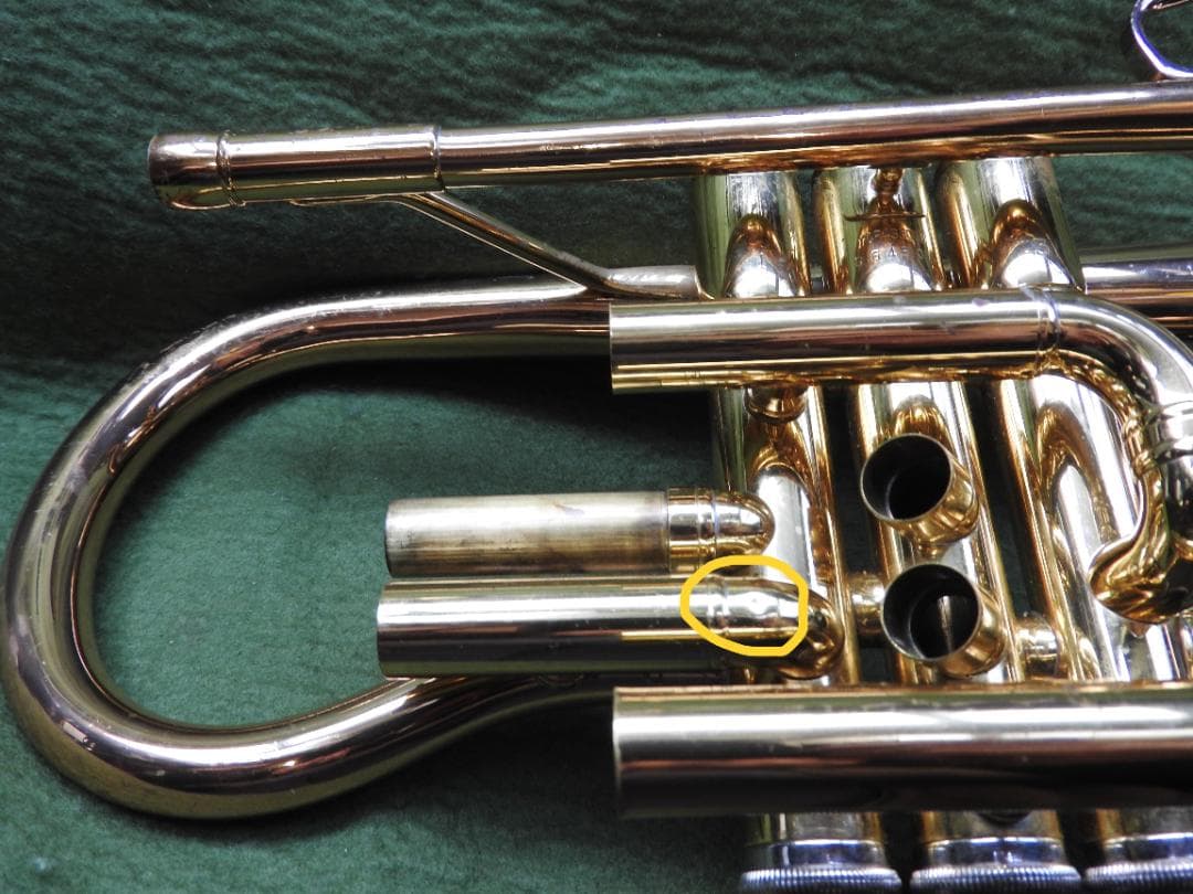 ヤマハコルネット YCR-4330GII ゴールドブラスベル