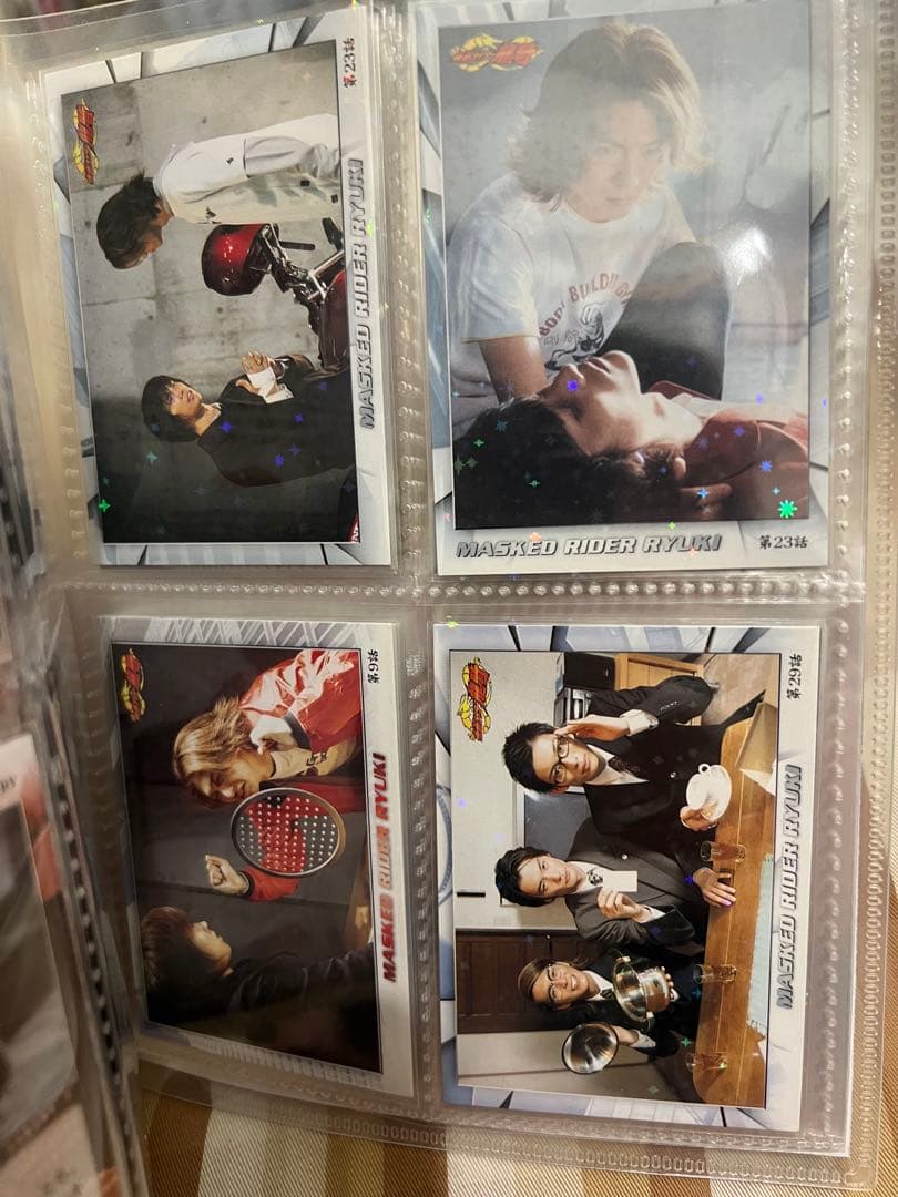 仮面ライダー龍騎　アマダコレクションカード　カルビーカード　トレディングカード