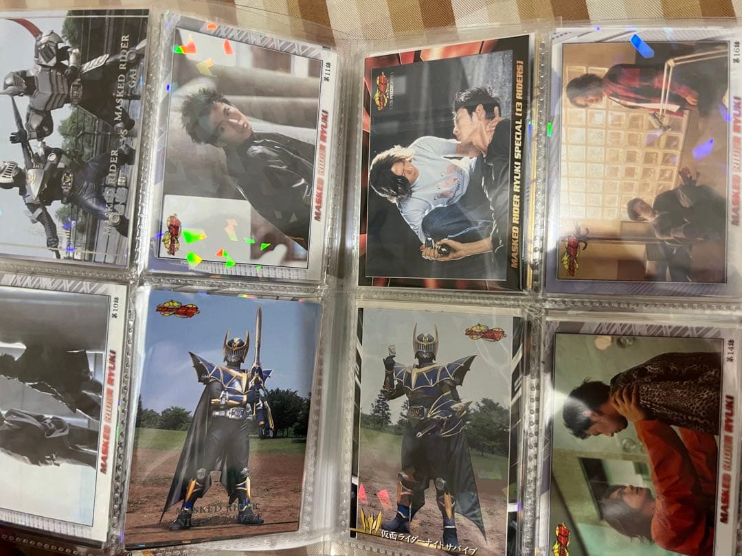 仮面ライダー龍騎　アマダコレクションカード　カルビーカード　トレディングカード