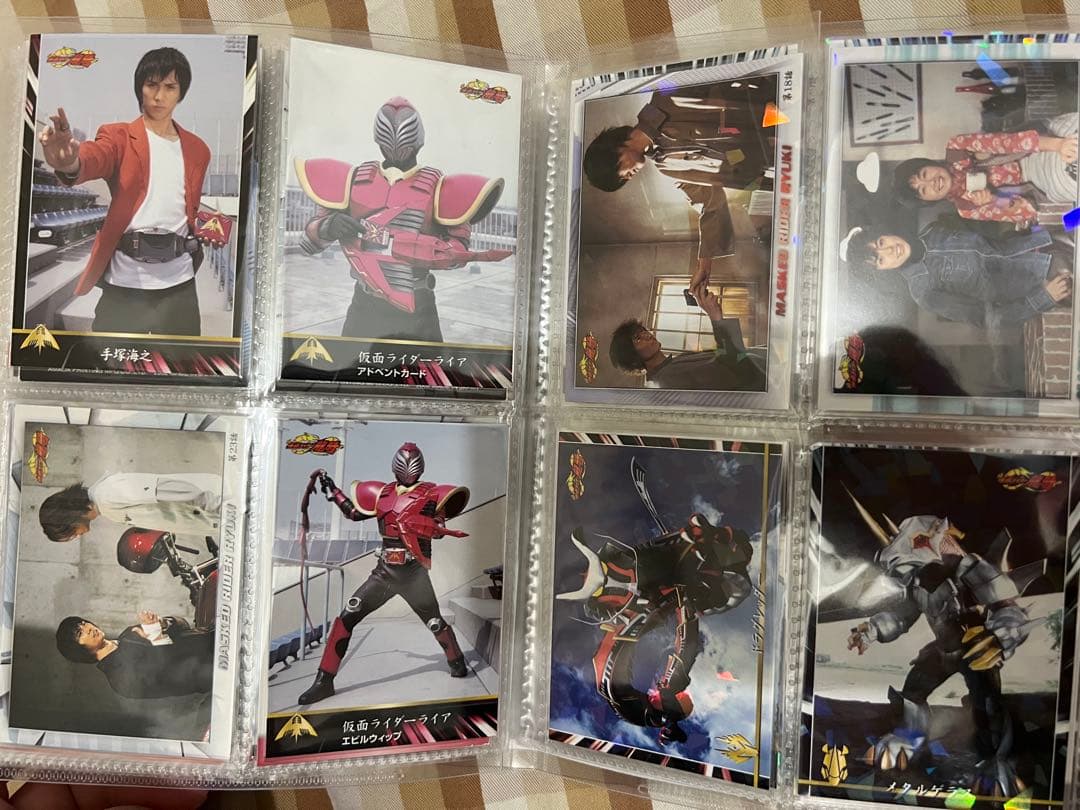 仮面ライダー龍騎　アマダコレクションカード　カルビーカード　トレディングカード