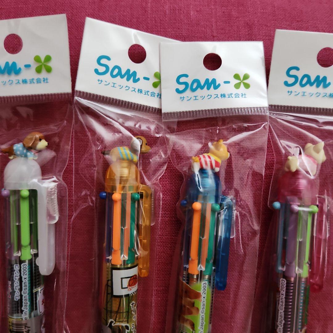 サンエックス　わんわんわんこ　わんこ学校　6色ボールペン