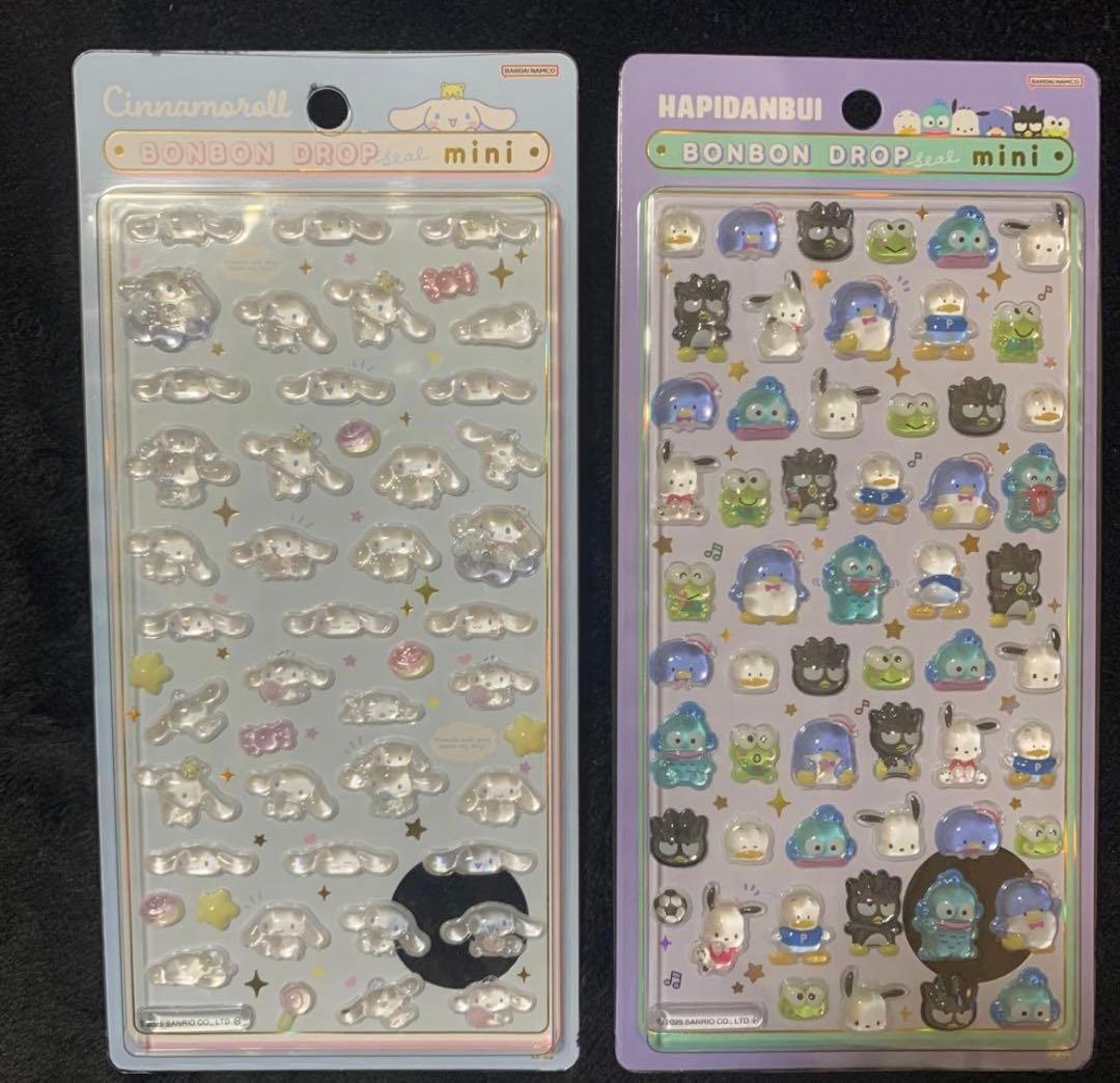 サンリオミニ ボンボンドロップシール コンプリート 8枚セット