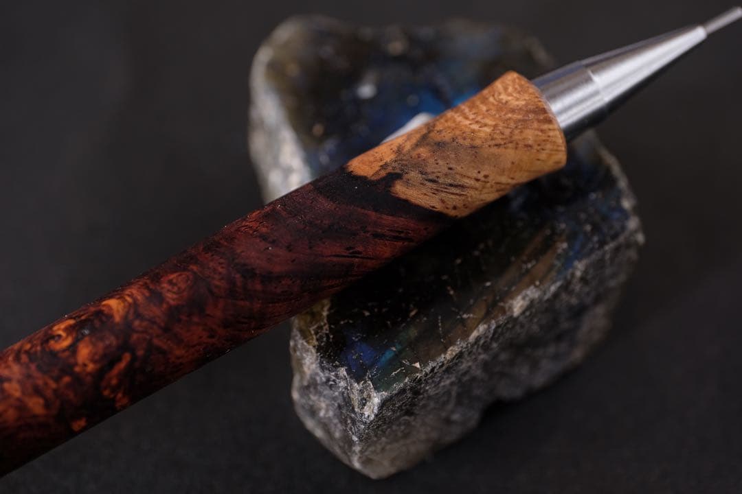 PG5木軸カスタムシャープペンシル0057 ホンジュラスローズ瘤　高村杢工房