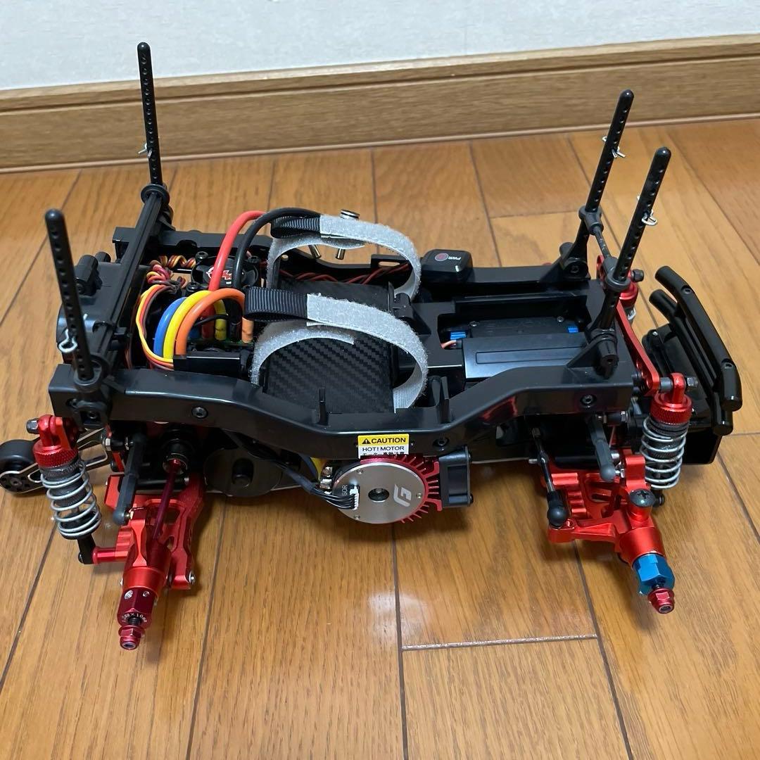 WR02改　ショートリポバッテリー仕様　SJ30スズキジムニーボディ