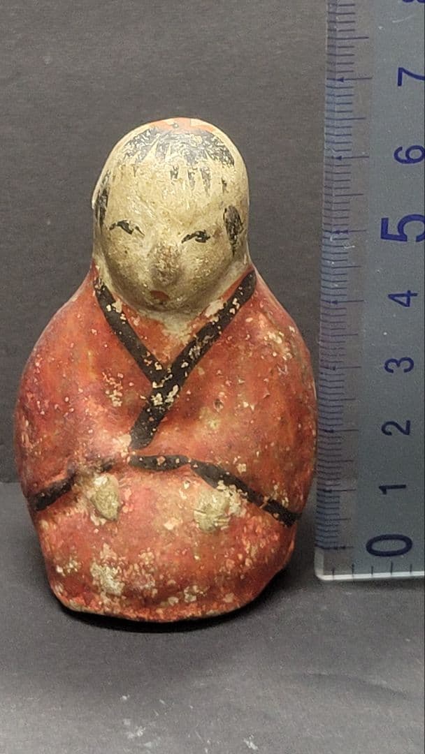 幕末～明治時代 堤人形 かわや神 厠神 宮城県 郷土人形 土人形 トイレの神様