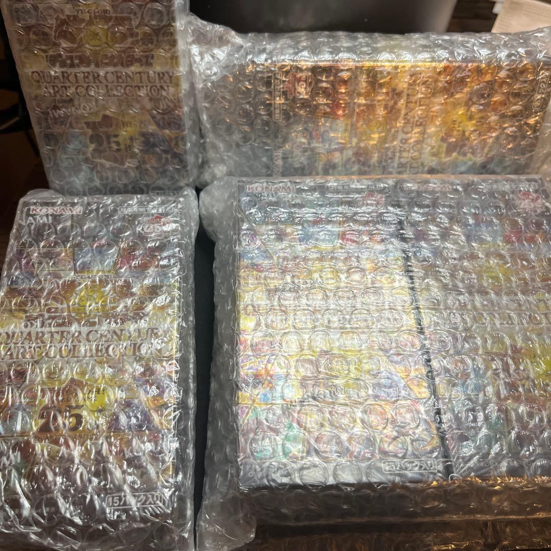 遊戯王 QUARTERCENTURYARTCOLLECTION ボックス5個