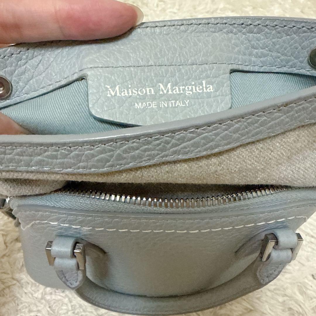 【送料込】メゾンマルジェラ　5ACマイクロ　限定カラーbreeze/水色