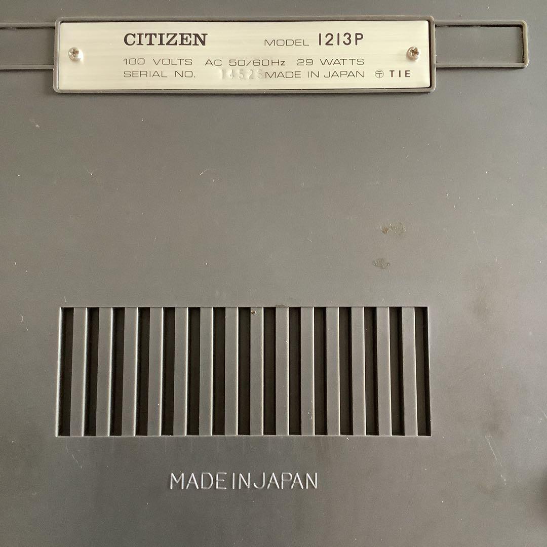 Citizen 電卓