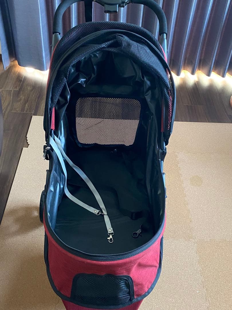 ペットカート　メッシュカバー付き