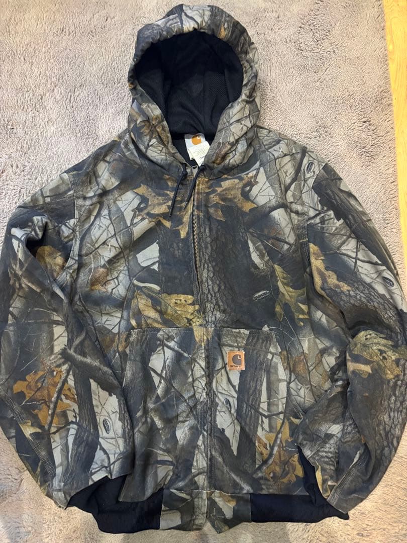 Carhartt カモフラージュ フード付きジャケット　希少