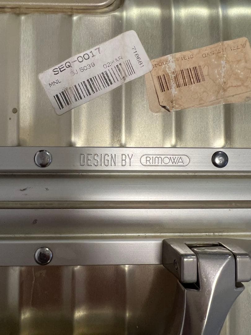 あーや★さんさん専用　希少　４輪RIMOWA シャンパンゴールド