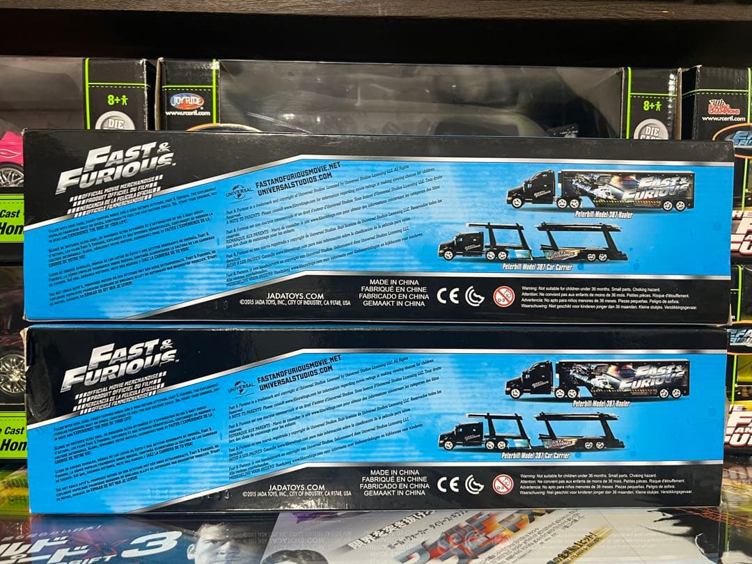 【希少】FAST&FURIOUS Car Carrier 2種セット