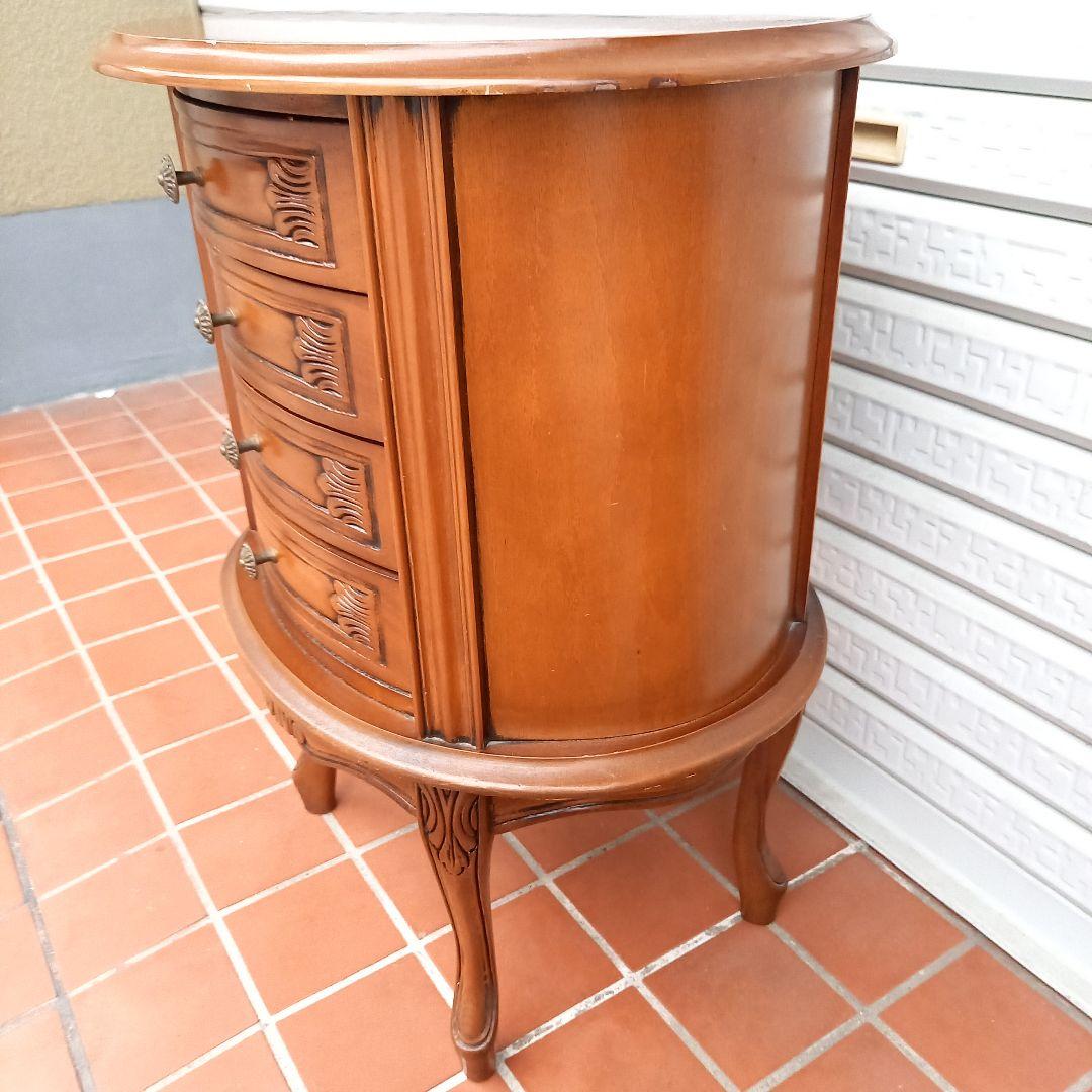 猫脚チェスト アンティーク家具 ロココ調 木製彫刻