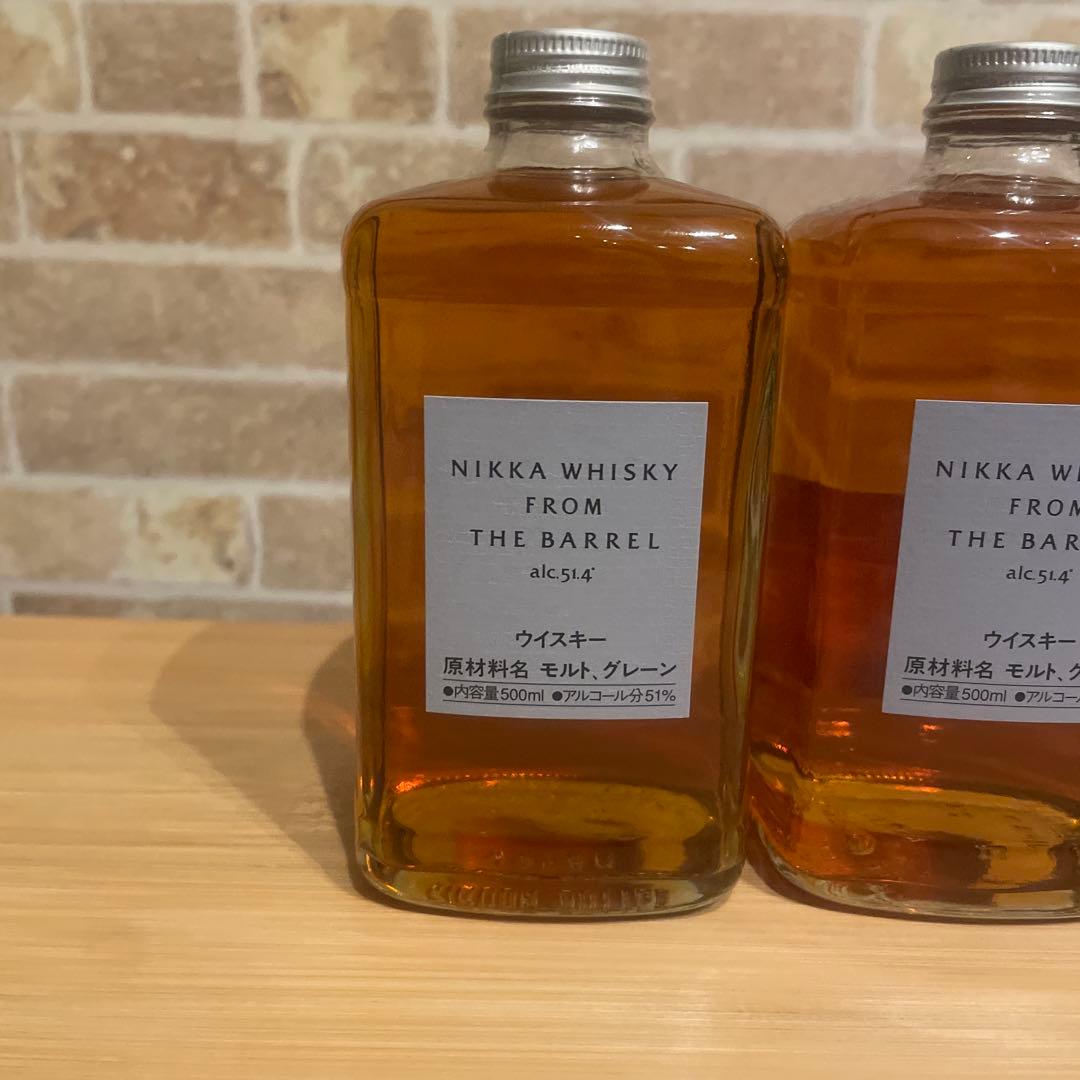 明日まで限定お値下げ♪ニッカウイスキー　フロムザバレル4本セット