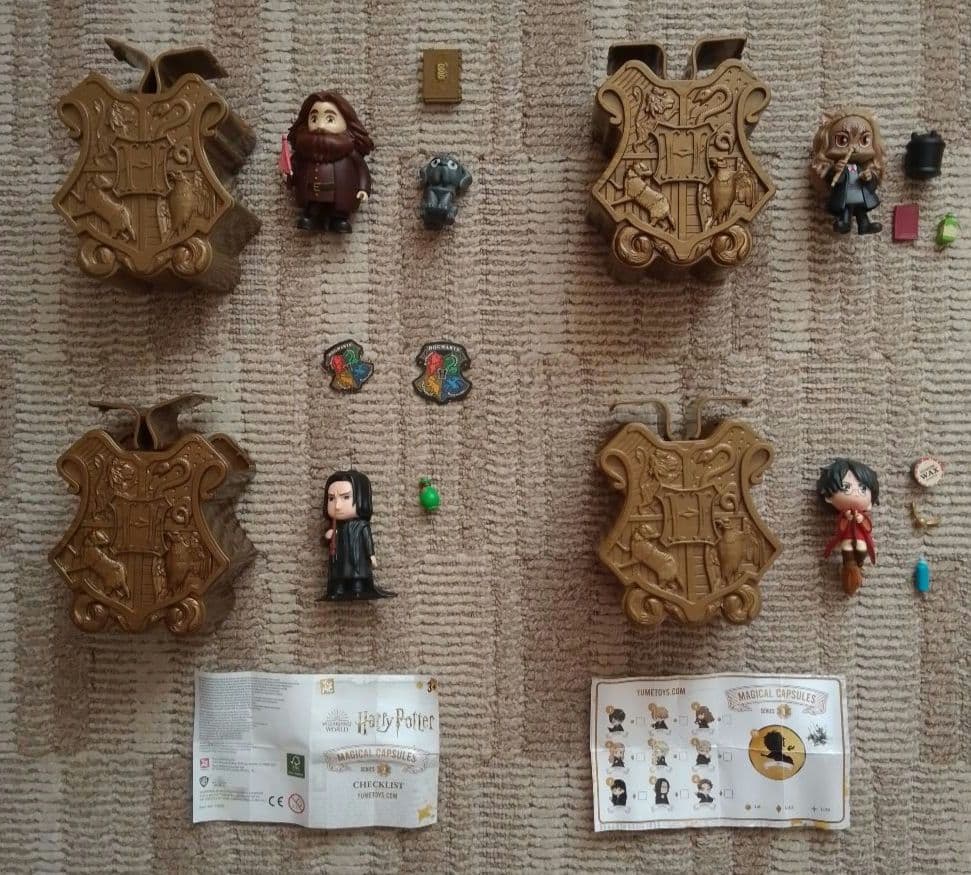 ハリーポッター　マジカルカプセルトイ（４種類のセット）