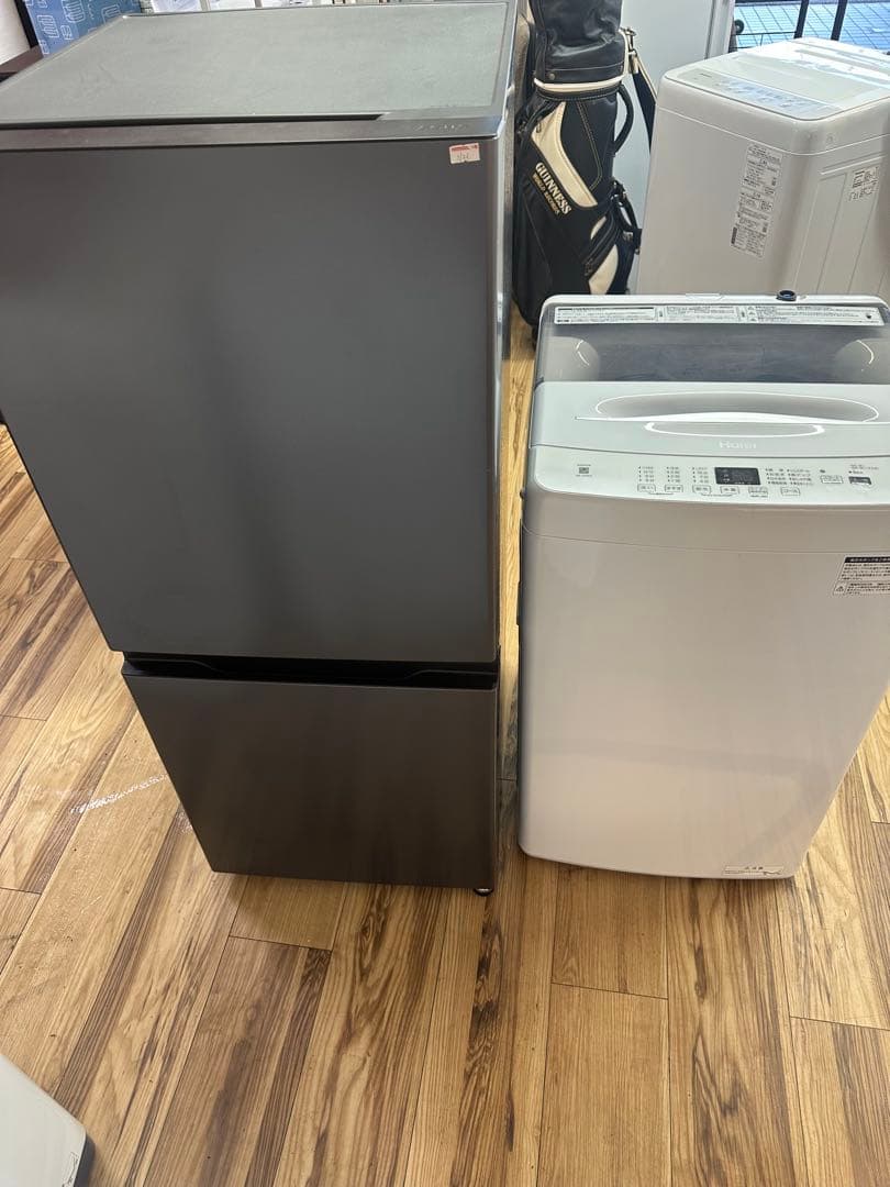 高年式　2024年　洗濯機　冷蔵庫セットアクア　ハイアール　コンパクト