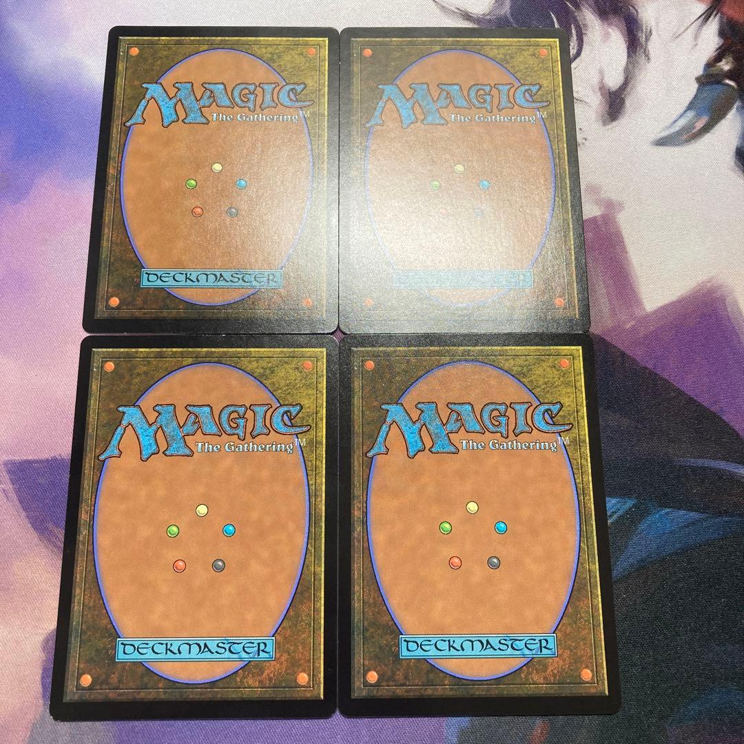 信仰無き物あさり Faithless Looting JP 日本画 4枚セット