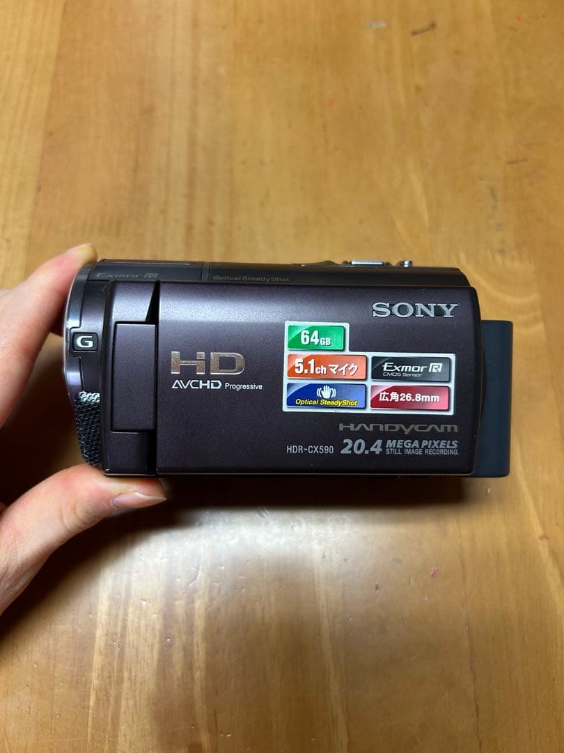 SONYHandycamハンディカムデジタルHビデオカメラHDR-CX590V