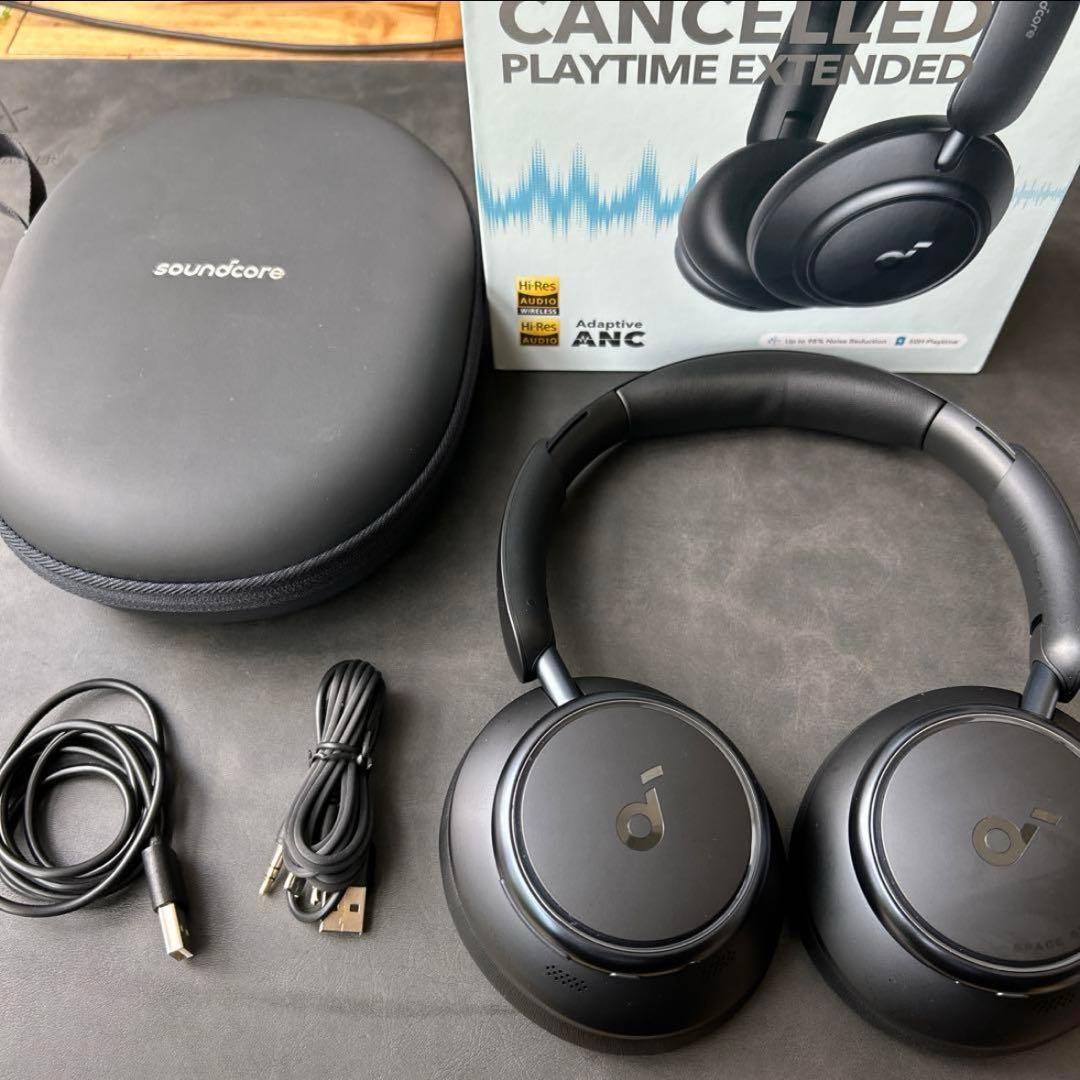 【Anker soundcore Q45 ワイヤレスヘッドホン】