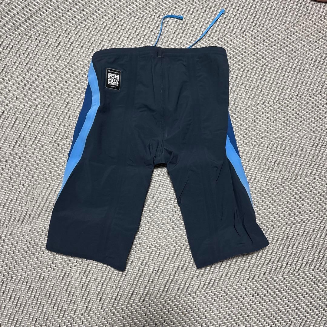 arena スイムショーツ ブルー ハーフレングス