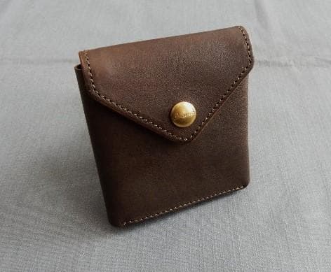 池之端銀革店CrampGRACONSLIM シュリンクレザーミニ財布