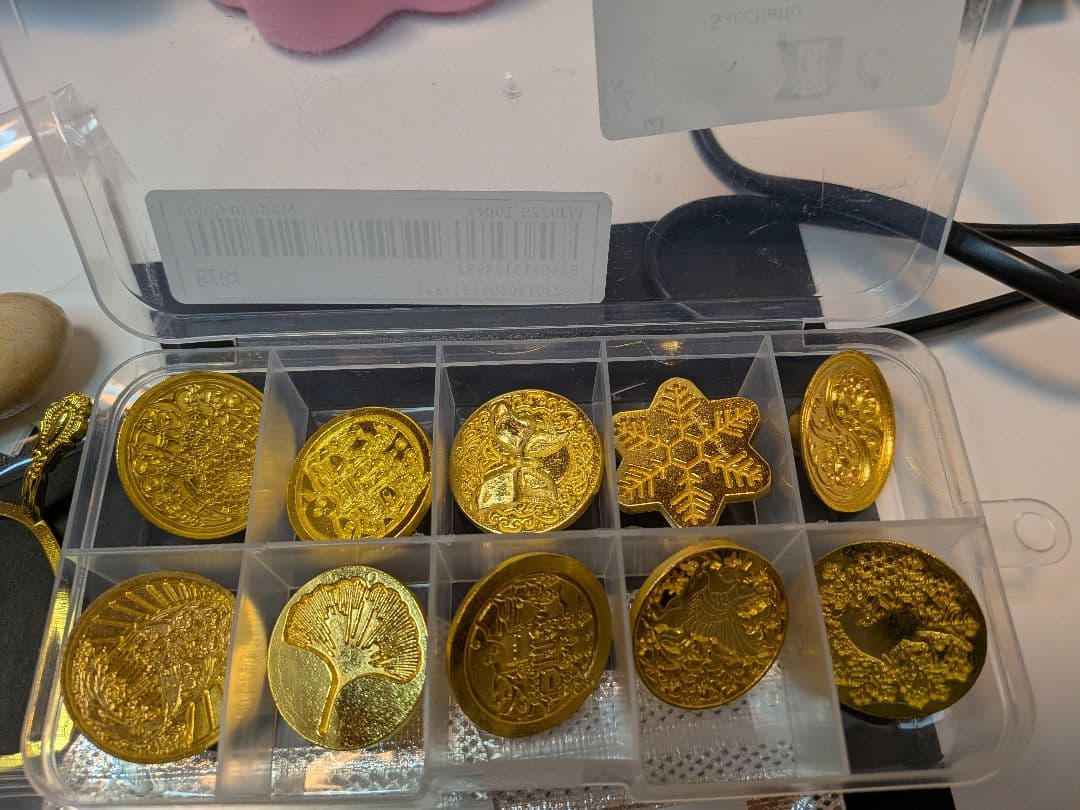 ⑤コラージュ　シール　紙もの　シーリング