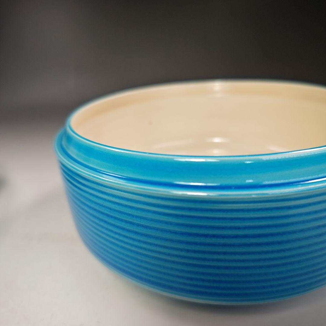 イ713 食籠『手塚大示』『即中斎好　交趾　独楽　食篭　共箱』茶道具 菓子器