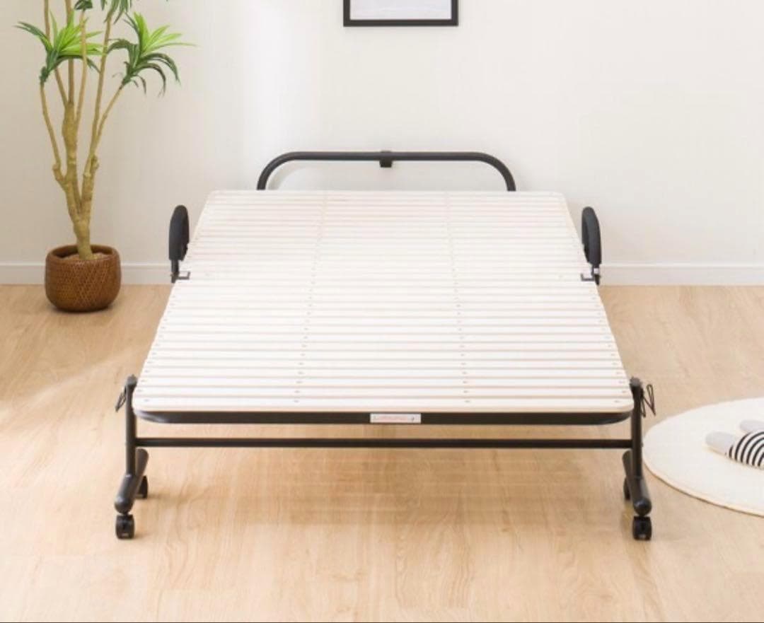 ニトリ 折りたたみすのこベッド ★長女と姪も使用中 3台目 オススメ!!