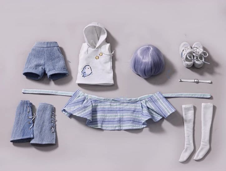 AX512 BJD 1/4 ドール本体 Amu 球体関節人形 ハンドメイド