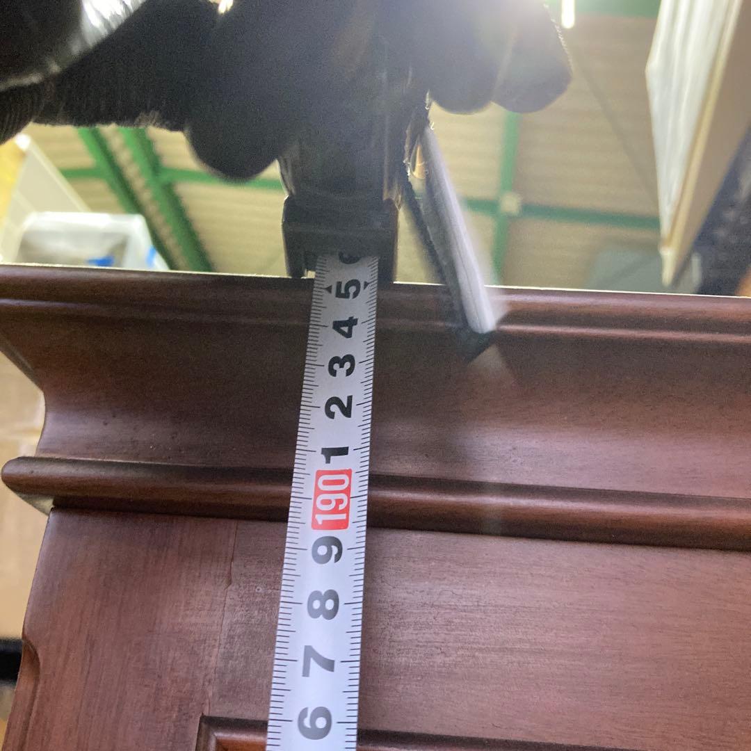 【希少】マルニ木工地中海シリーズのガラスキャビネット