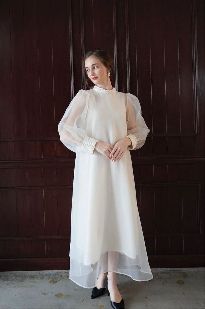 【acka】シアーオーバーワンピース