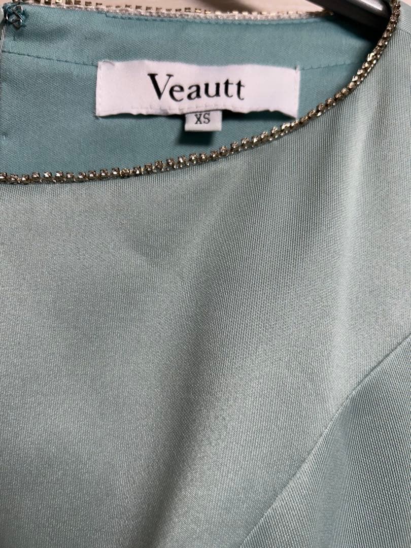 Veautt ヴュート　タイト　ドレス　キャバ　フリル　angelr XS