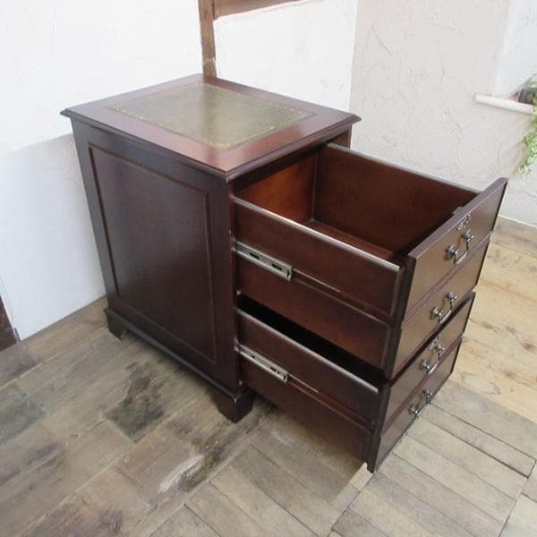 イギリス アンティーク 家具 ファイルキャビネット サイドチェスト 6757d