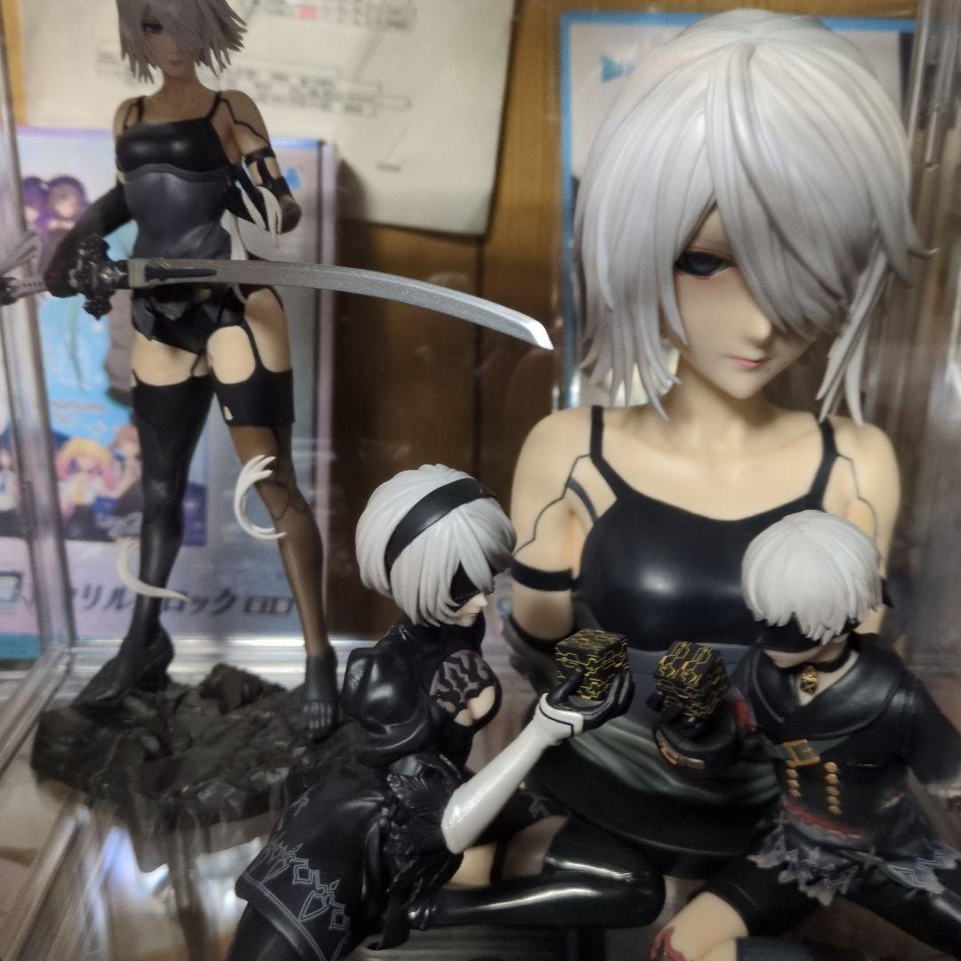 シ*マ様 一番くじ　ニーアオートマタ　ラストワン賞ABC賞フィギュア　ミニフィギ