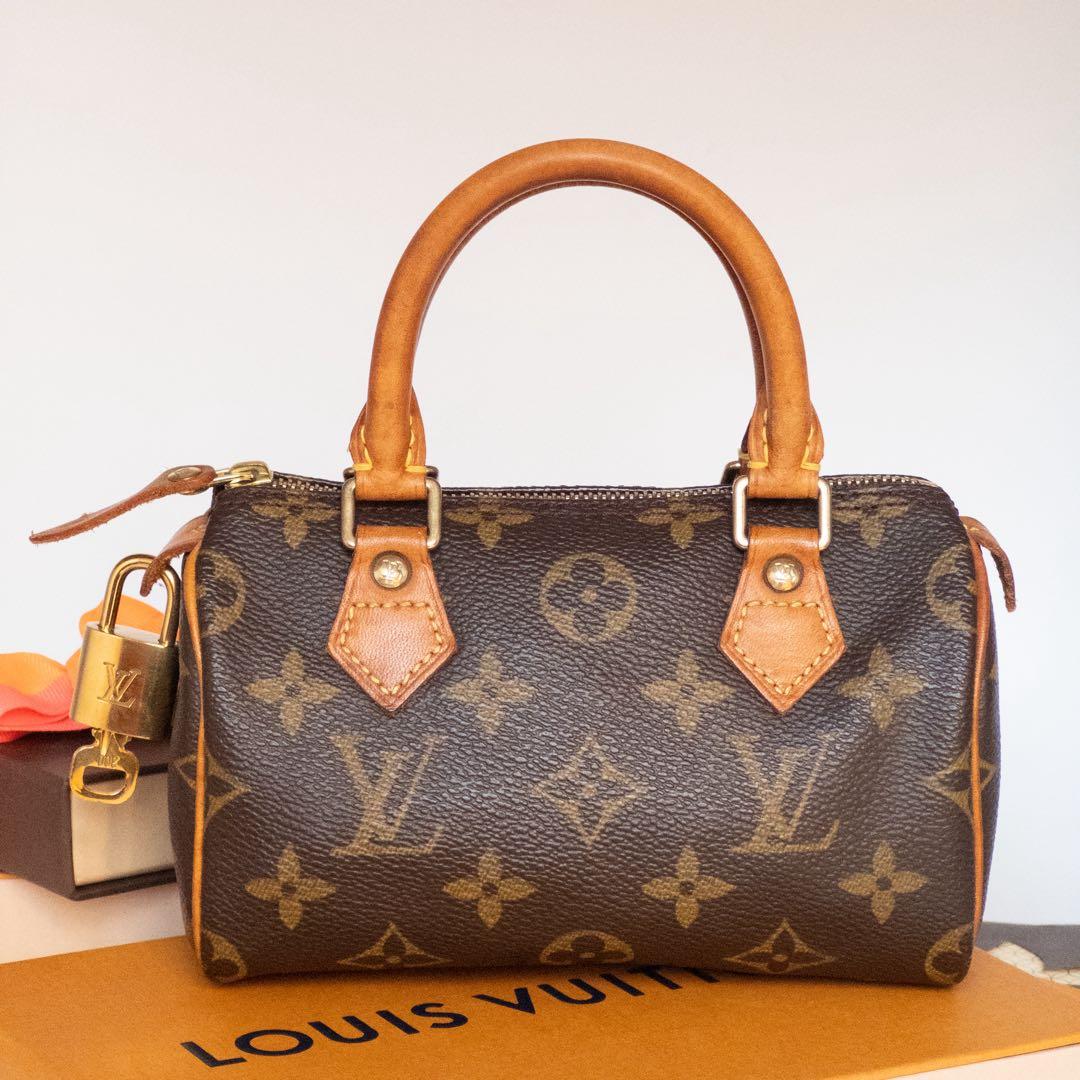 LOUIS VUITTON ルイヴィトン モノグラム ミニスピーディー