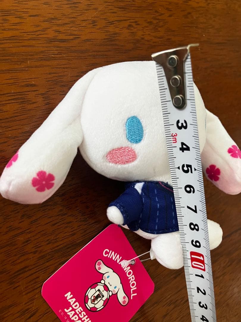 激レア シナモロール×なでしこジャパン 限定 サッカー日本代表 キーホルダー