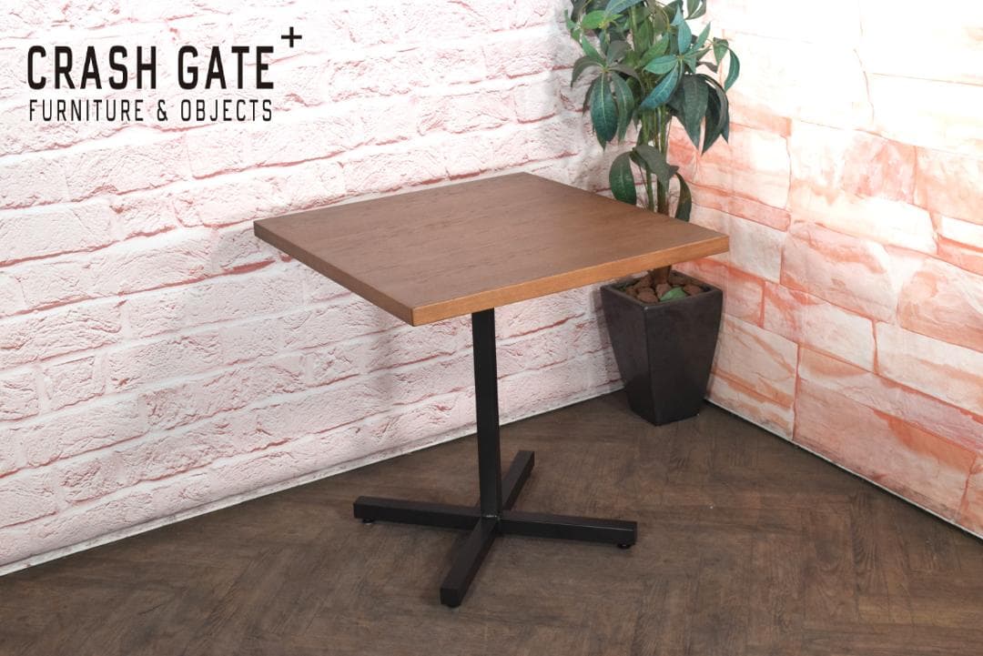 展示品クラッシュゲート ノットアンティークス トリップ カフェテーブル70×75