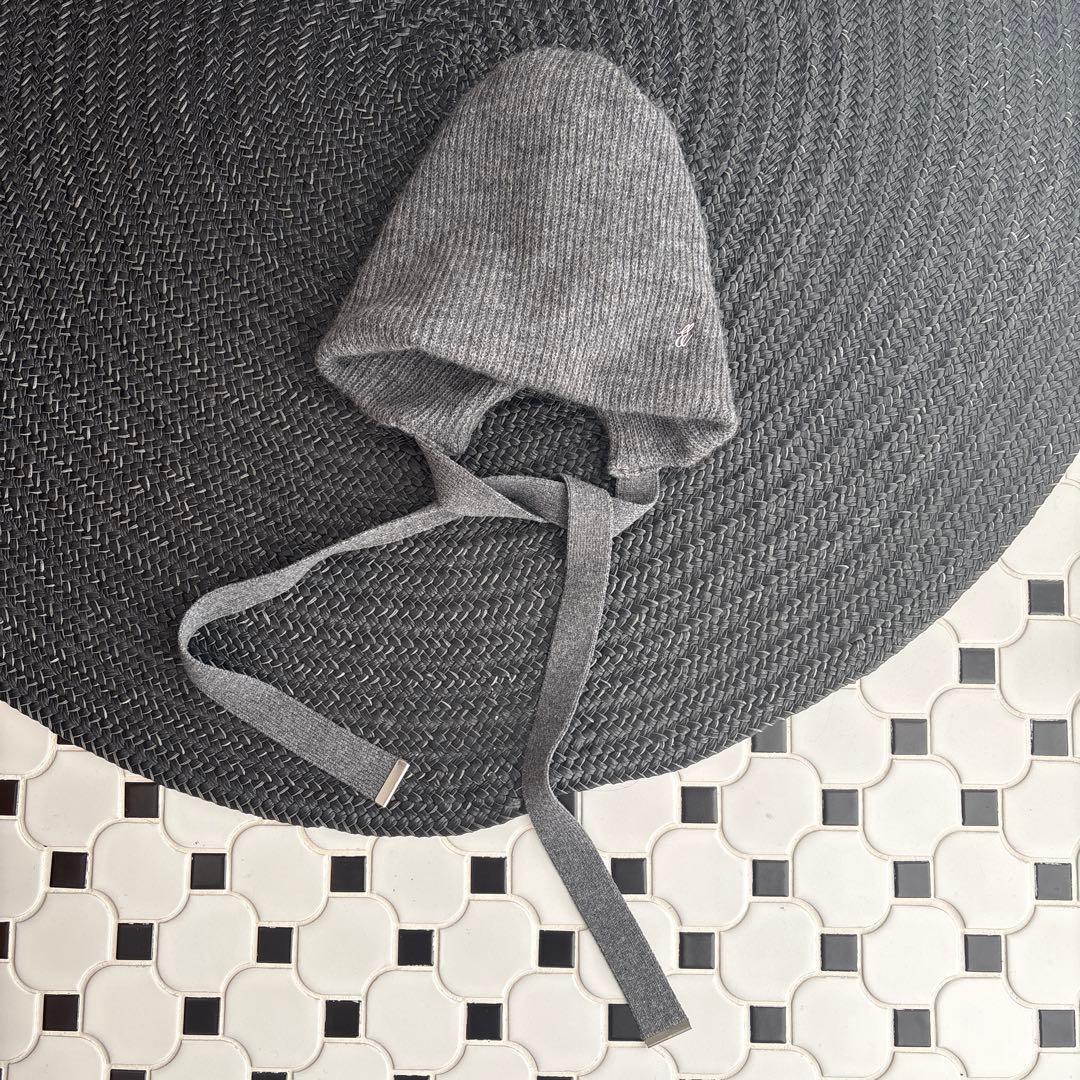 新品⚪️ENTWURFEIN＜エントワフェイン＞ ニットキャップ