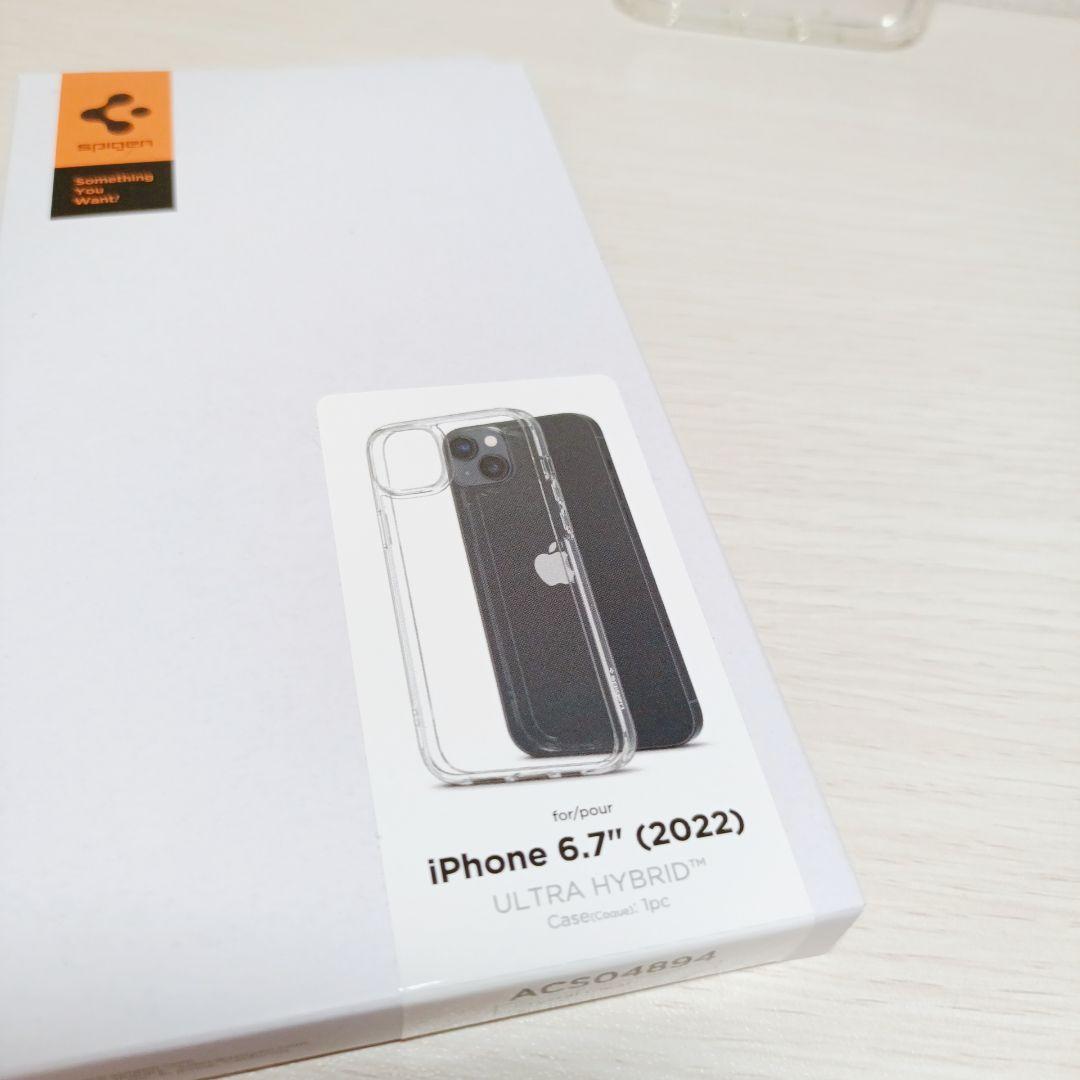 最終値下げ★Spigen iPhone14Plus ケース 全透明 (クリア