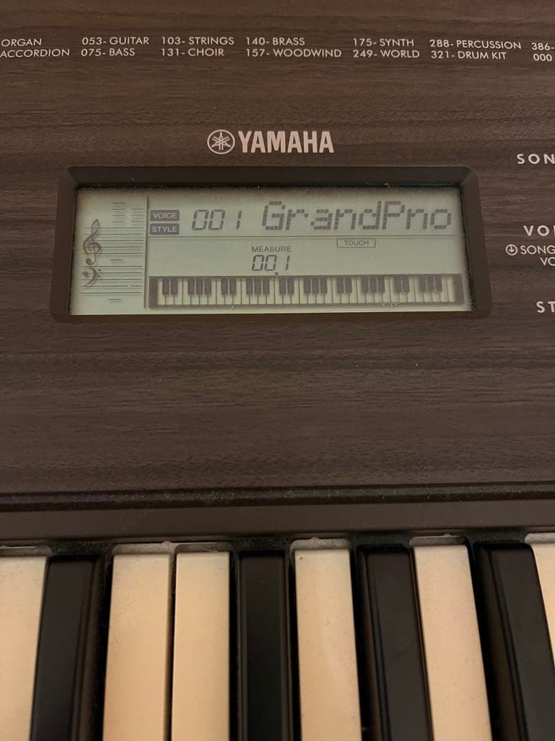 YAMAHA PSR-E360DW 電子キーボード 61鍵盤