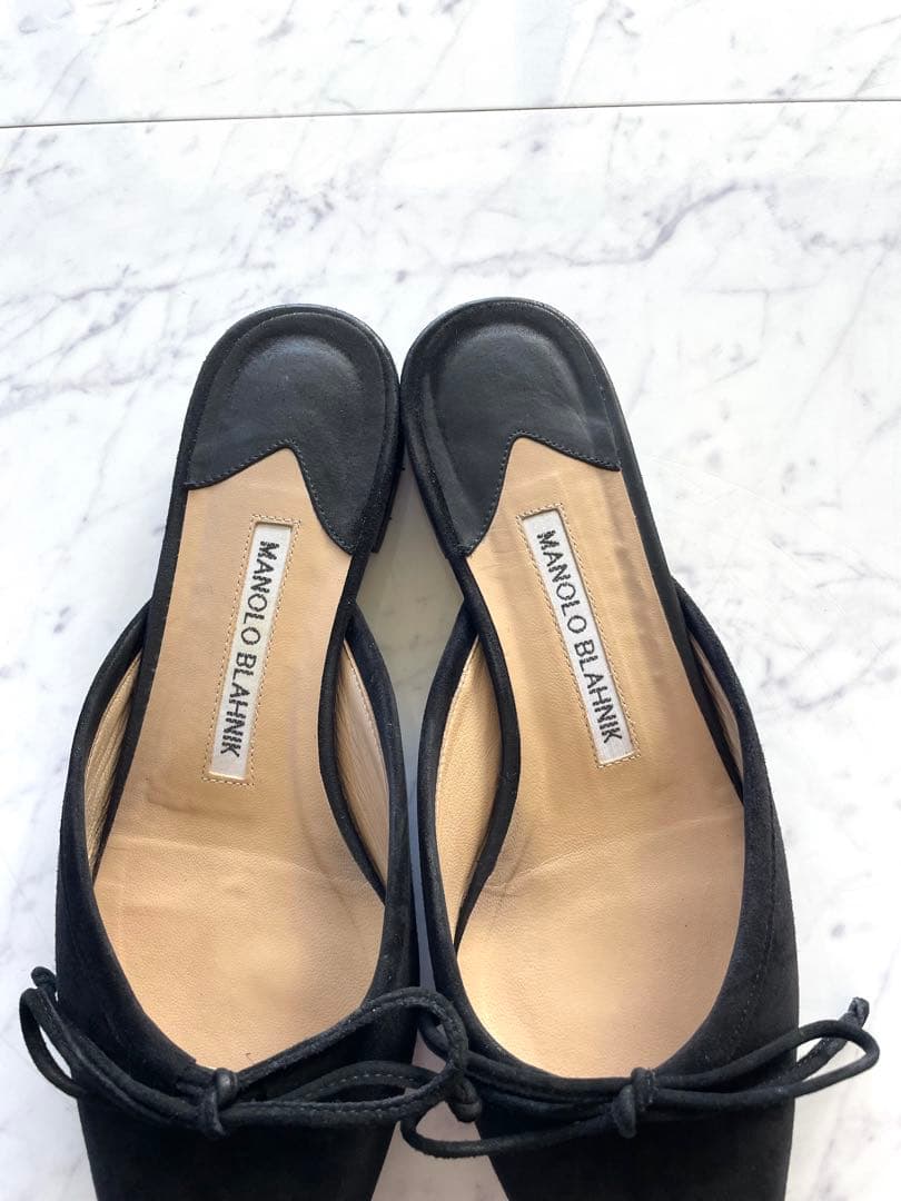 マノロブラニク Manolo Blahnik BALLERIMU バレリム　黒