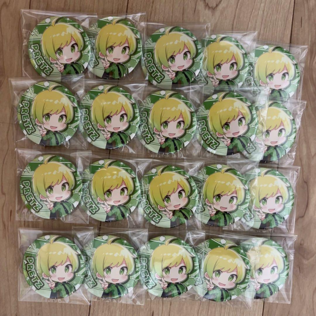 AMPTAK×COLORS ぷりっつ 缶バッジ