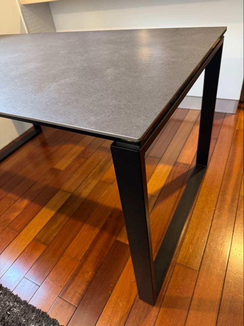 ニトリ セラミックダイニングテーブル セーラル150 CHN GY