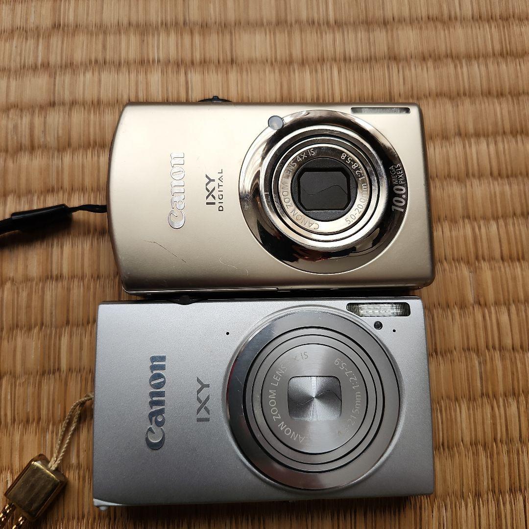 Canon IXY ゴールド シルバー 2台セット(説明書、箱なし)