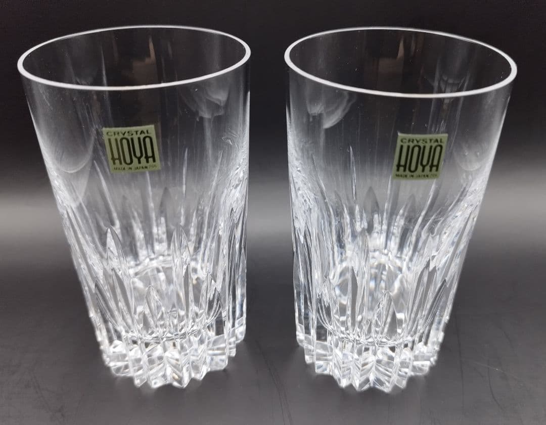 ☆希少品☆最高級カット HOYA  タンブラーグラス（切子、江戸切子、薩摩切子）
